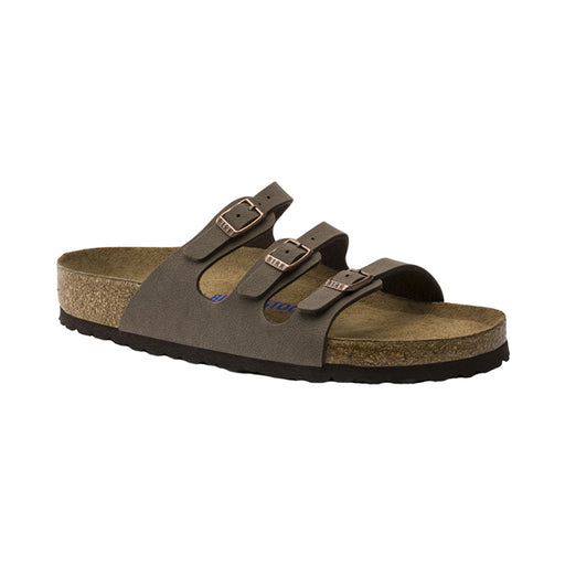 Buy BIRKENSTOCK 36 Mocha Birkibuc® Florida Soft Footbed - Birko